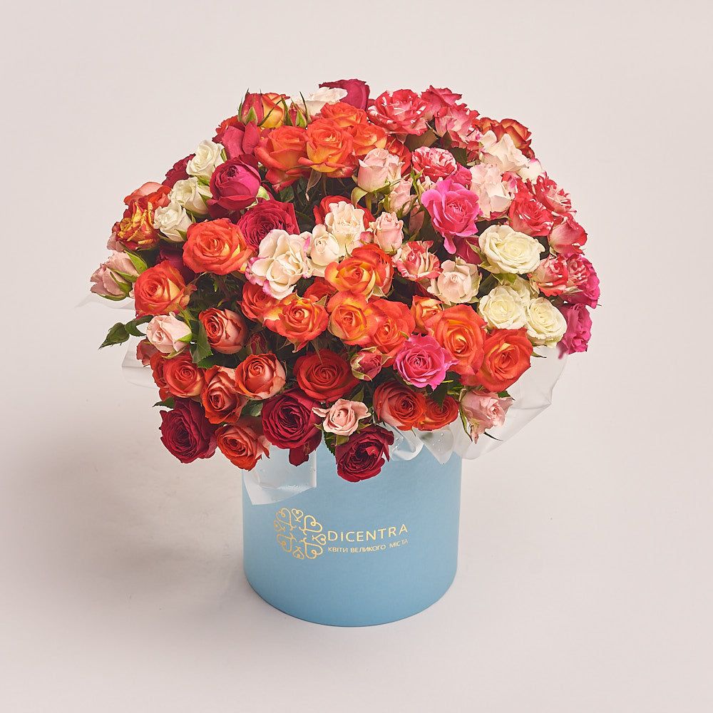 Box 25 Spray roses Mix