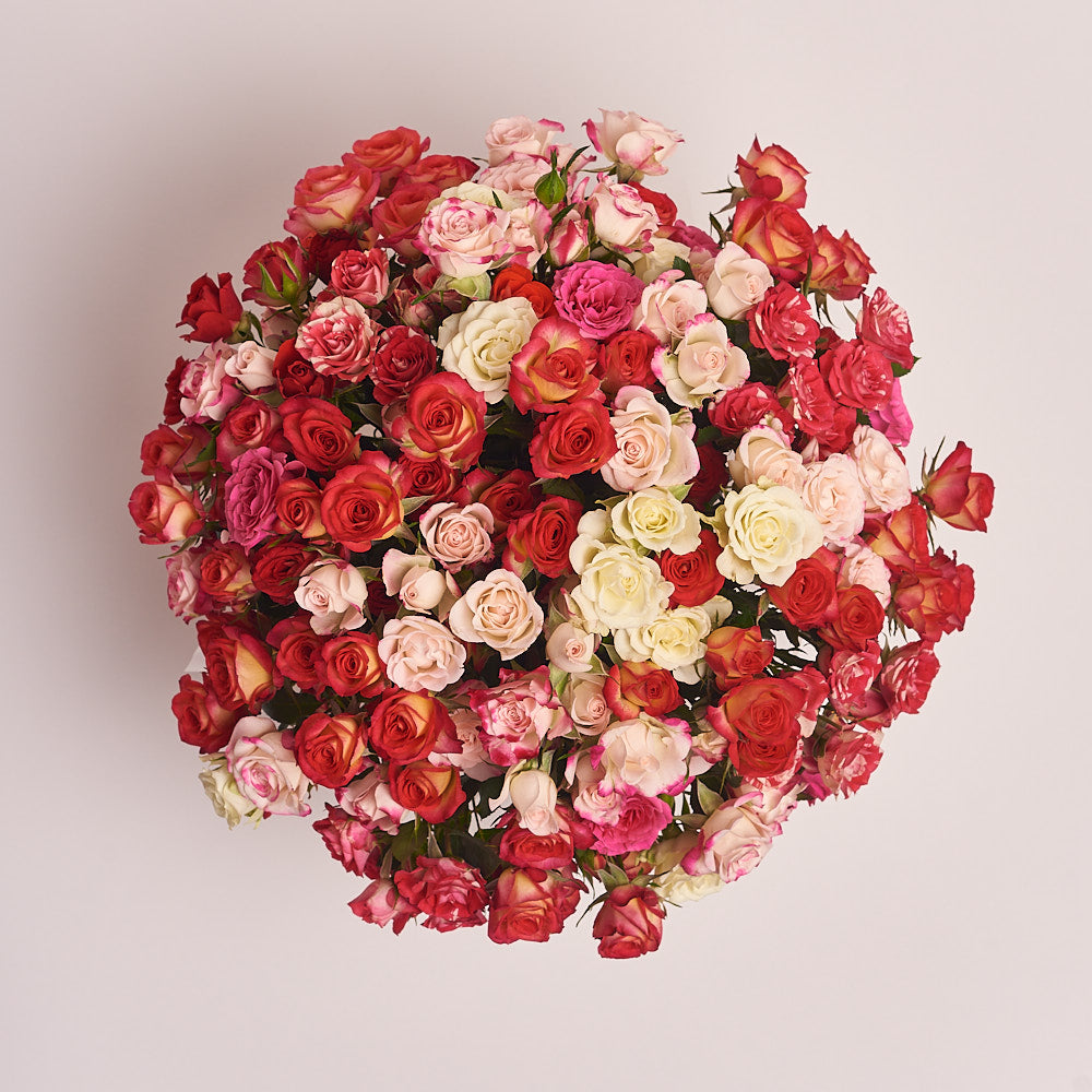 Box 25 Spray roses Mix