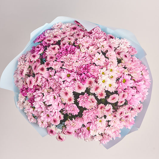 Bouquet 41 Pink Chrysanthemum Mix